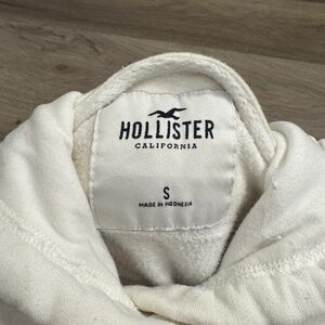 Hollister White Hoodie